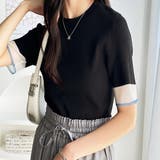 袖口シアーサマーリブニット | GeeRA | 詳細画像36