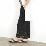 フリンジシアージャカードタイトスカート | GeeRA | 詳細画像15