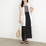 フリンジシアージャカードタイトスカート | GeeRA | 詳細画像18