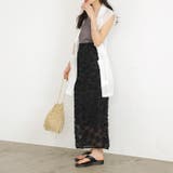 フリンジシアージャカードタイトスカート | GeeRA | 詳細画像19