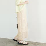 フリンジシアージャカードタイトスカート | GeeRA | 詳細画像4