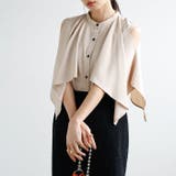 マルチウェイケープデザインブラウス | GeeRA | 詳細画像14