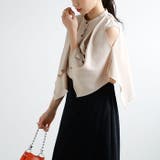 マルチウェイケープデザインブラウス | GeeRA | 詳細画像18