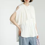 マルチウェイケープデザインブラウス | GeeRA | 詳細画像2