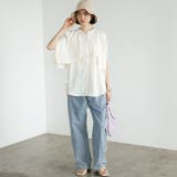 マルチウェイケープデザインブラウス | GeeRA | 詳細画像7