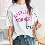 オフホワイト×ロゴ | 【champion】ロゴTシャツ | GeeRA