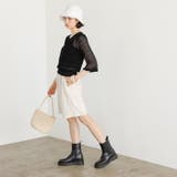 【セットアップ対応】クロシェ編風ニットカーディガン | GeeRA | 詳細画像10