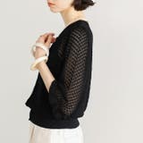 【セットアップ対応】クロシェ編風ニットカーディガン | GeeRA | 詳細画像12