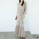 【セットアップ対応】クロシェ編風ニットカーディガン | GeeRA | 詳細画像2