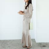 【セットアップ対応】クロシェ編風ニットカーディガン | GeeRA | 詳細画像3