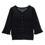 【セットアップ対応】クロシェ編風ニットカーディガン | GeeRA | 詳細画像16