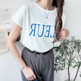 フレンチスリーブプリントロゴTシャツ | GeeRA | 詳細画像2