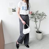 フレンチスリーブプリントロゴTシャツ | GeeRA | 詳細画像4