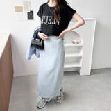 フレンチスリーブプリントロゴTシャツ | GeeRA | 詳細画像15