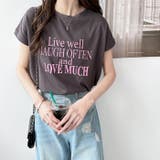 フレンチスリーブプリントロゴTシャツ | GeeRA | 詳細画像28