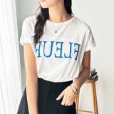 フレンチスリーブプリントロゴTシャツ | GeeRA | 詳細画像5