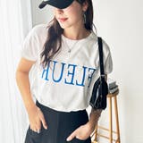 フレンチスリーブプリントロゴTシャツ | GeeRA | 詳細画像7