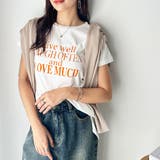 フレンチスリーブプリントロゴTシャツ | GeeRA | 詳細画像18