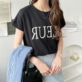 フレンチスリーブプリントロゴTシャツ | GeeRA | 詳細画像13