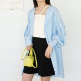 ブルー | ビッグシルエットシャツジャケット<夏服> | GeeRA