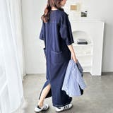 【U.S. POLO ASSN.】配色ステッチTシャツワンピース 夏服 | GeeRA | 詳細画像26