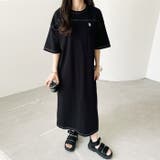 【U.S. POLO ASSN.】配色ステッチTシャツワンピース 夏服 | GeeRA | 詳細画像6