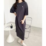 【U.S. POLO ASSN.】配色ステッチTシャツワンピース 夏服 | GeeRA | 詳細画像32