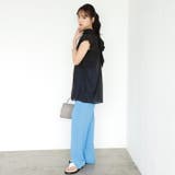 前後2WAYフレンチ袖ボウタイブラウス | GeeRA | 詳細画像13