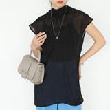 前後2WAYフレンチ袖ボウタイブラウス | GeeRA | 詳細画像16