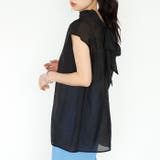 前後2WAYフレンチ袖ボウタイブラウス | GeeRA | 詳細画像17