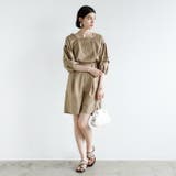 【セットアップ対応】タック袖ブラウス | GeeRA | 詳細画像2