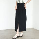 リネンタッチハイウエストタイトスカート | GeeRA | 詳細画像11