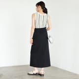 リネンタッチハイウエストタイトスカート | GeeRA | 詳細画像16