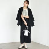 リネンタッチハイウエストタイトスカート | GeeRA | 詳細画像17