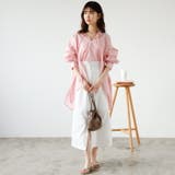 リネンタッチハイウエストタイトスカート | GeeRA | 詳細画像5