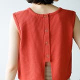 スナップボタンワッフルクロップドトップス | GeeRA | 詳細画像15