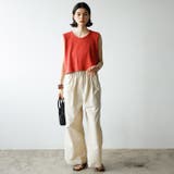 スナップボタンワッフルクロップドトップス | GeeRA | 詳細画像17