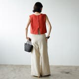 スナップボタンワッフルクロップドトップス | GeeRA | 詳細画像19