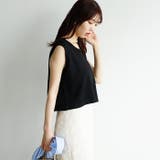 スナップボタンワッフルクロップドトップス | GeeRA | 詳細画像32