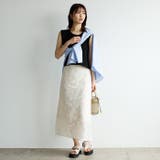 スナップボタンワッフルクロップドトップス | GeeRA | 詳細画像42