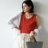 前後2wayスリットネックワッフルタンクトップ＜夏服＞ | GeeRA | 詳細画像22 