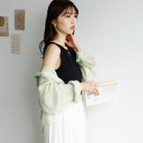 前後2wayスリットネックワッフルタンクトップ＜夏服＞ | GeeRA | 詳細画像31 