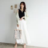 前後2wayスリットネックワッフルタンクトップ＜夏服＞ | GeeRA | 詳細画像33 