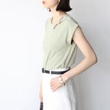 ツイストカットワークランダムテレコトップス<夏服> | GeeRA | 詳細画像10