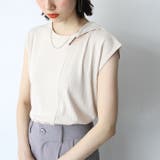 ツイストカットワークランダムテレコトップス<夏服> | GeeRA | 詳細画像2
