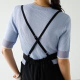 サイドカットアウトサス付ハイウエストパンツ | GeeRA | 詳細画像9