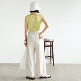 サイドカットアウトサス付ハイウエストパンツ | GeeRA | 詳細画像13