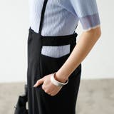 サイドカットアウトサス付ハイウエストパンツ | GeeRA | 詳細画像8