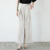 ハイウエストタックデザインスラックスパンツ | GeeRA | 詳細画像16