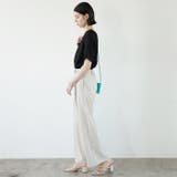 ハイウエストタックデザインスラックスパンツ | GeeRA | 詳細画像20